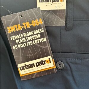 Urban Patrol Female Work Dress Plain Trousers
